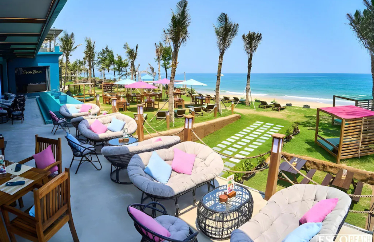 View vườn xanh mát tại Almanity Hoi An Resort & Spa