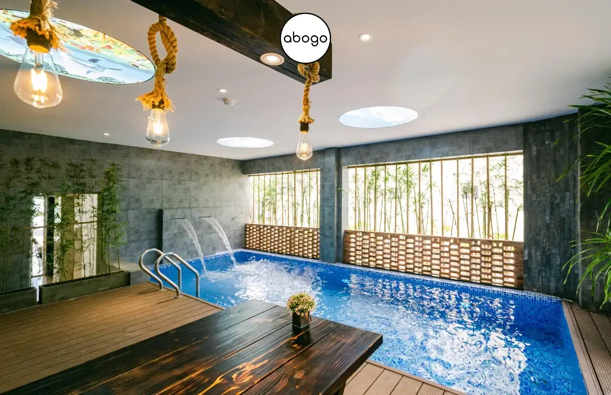 Phòng khách rộng rãi, view biển chính diện tại Amy’s Ocean View Villa