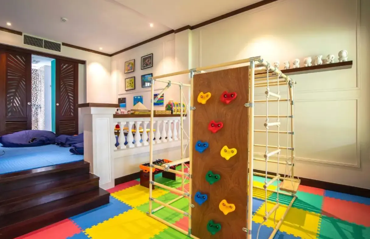 Khu vui chơi Kid Club tại Anantara Hoi An Resort với các hoạt động giải trí an toàn và hấp dẫn cho trẻ em