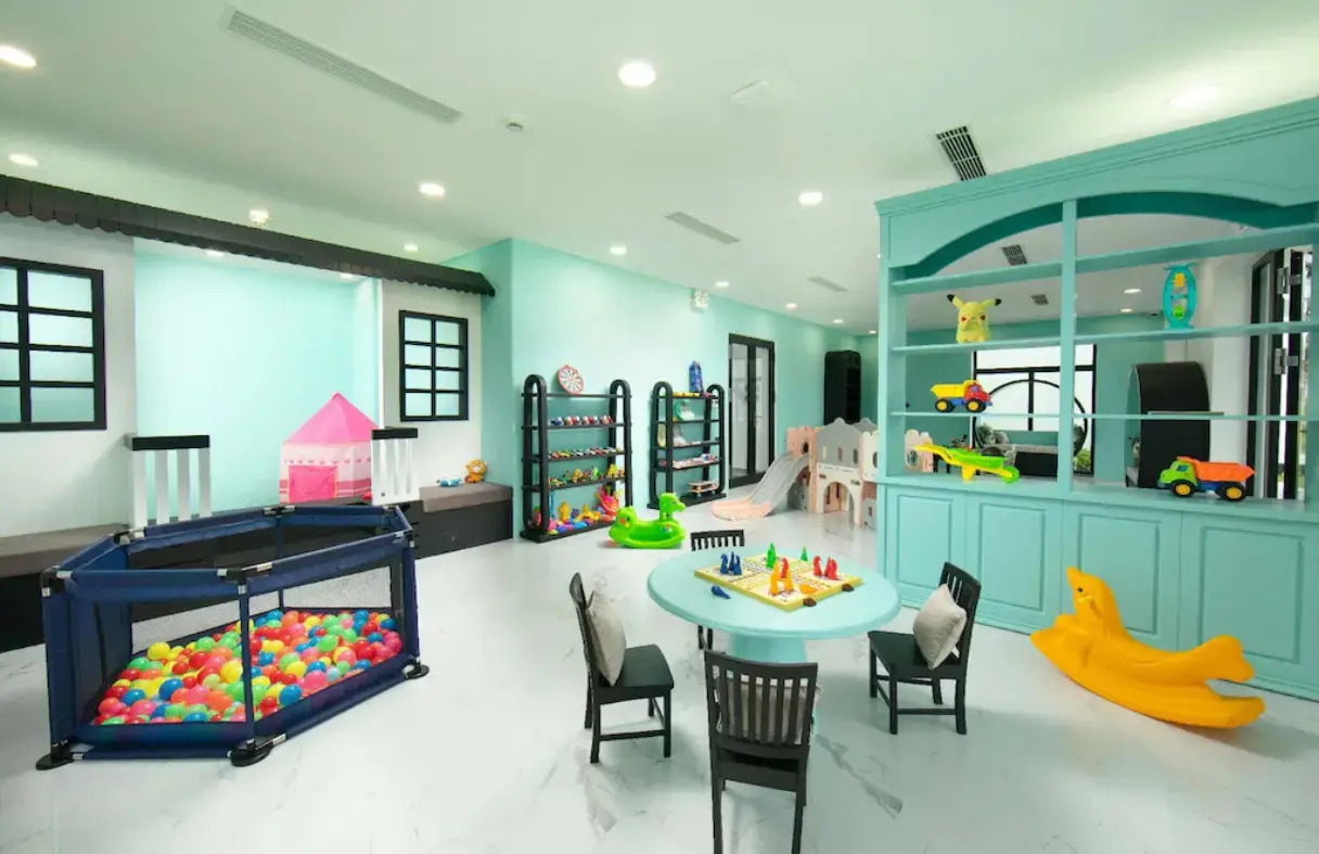 Khu vui chơi Kid’s Club đầy màu sắc và an toàn tại Bliss Hoi An Beach Resort