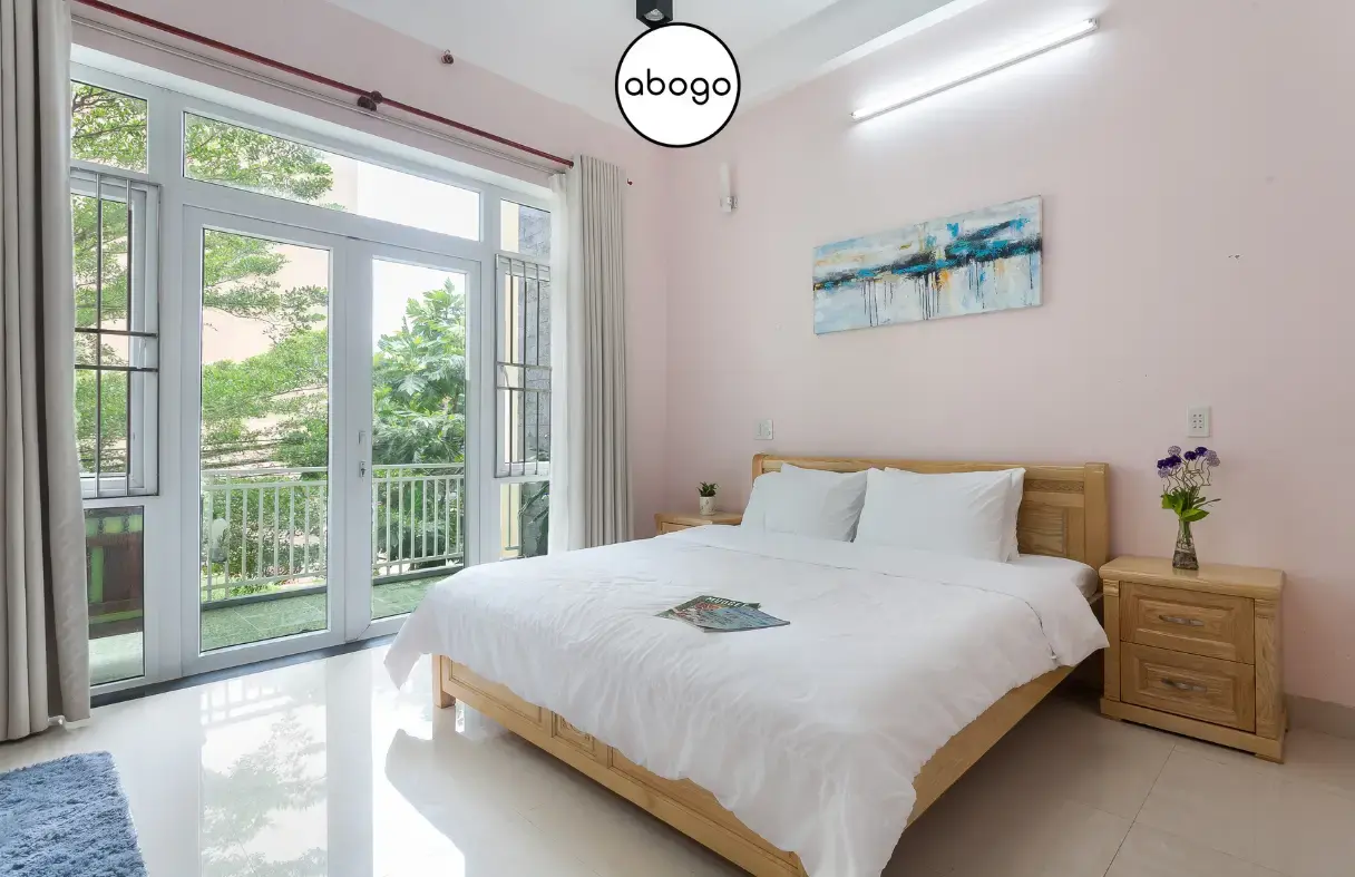 Phòng ngủ sang trọng tại Brian Villa 4 Bedrooms – My Khe Beach
