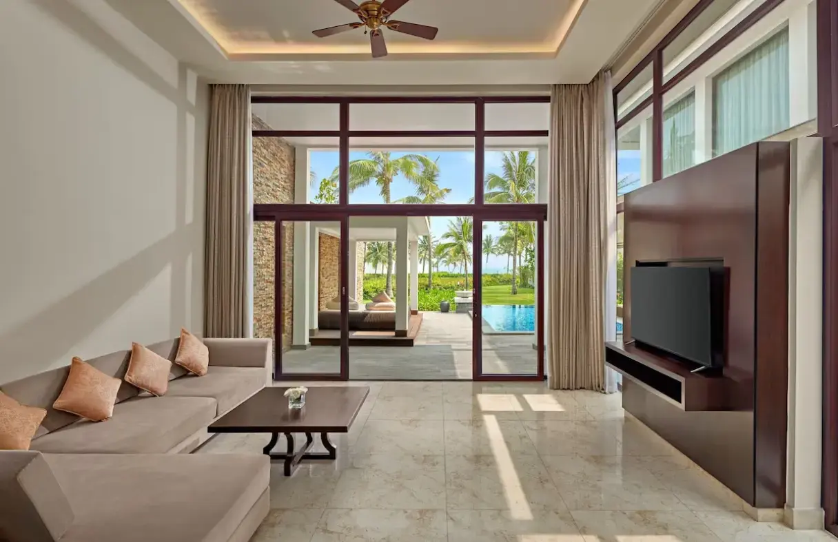 Shared living area that enhances the Da Nang villa experience