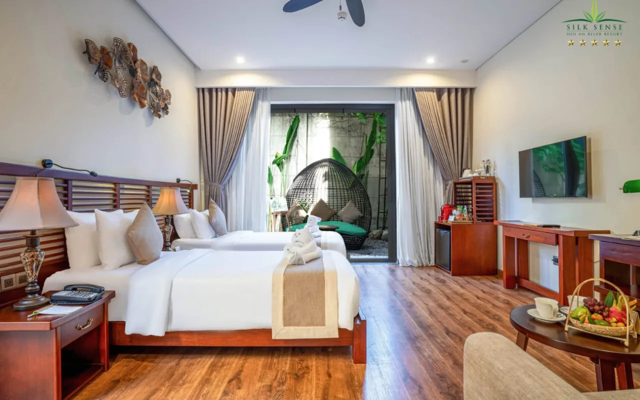Silk Sense Hoi An River Resort Deluxe Garden Room