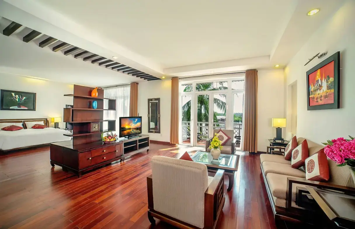 View biển Cửa Đại tại Hoi An Beach Resort, lý tưởng cho nghỉ dưỡng