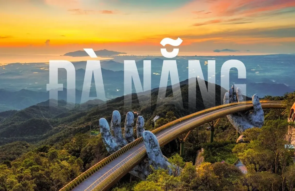 Khung cảnh xanh tươi của Cầu Vàng mùa xuân - Thời điểm lý tưởng cho gia đình đi Cầu Vàng.