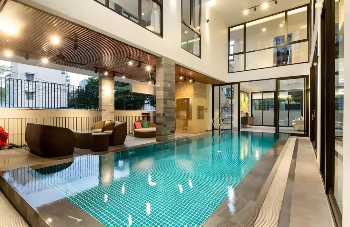 Private pool villa in Da Nang suitable for group stays of 10 to 20 guests