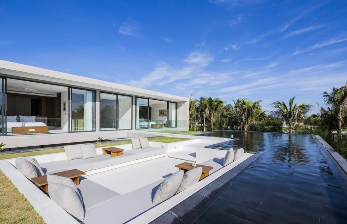 Private pool villa near My Khe Beach in Da Nang offering a relaxing coastal stay