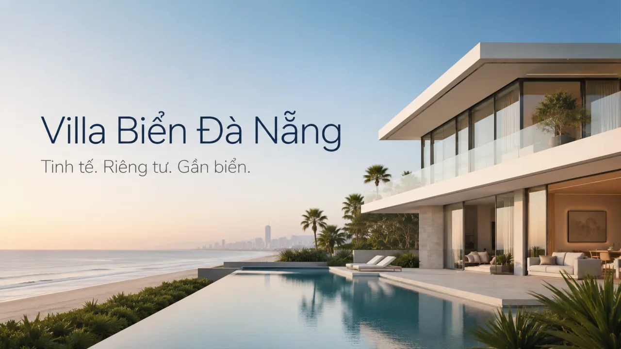 Thuê villa biển Đà Nẵng: Bảng giá, kinh nghiệm chọn và review thực tế từ Koaniva