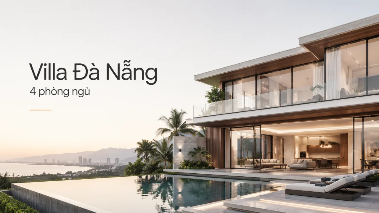 Villa Đà Nẵng 4 Phòng Ngủ: Không Gian Nghỉ Dưỡng Riêng Tư Cho Gia Đình, Nhóm Bạn Và Doanh Nghiệp