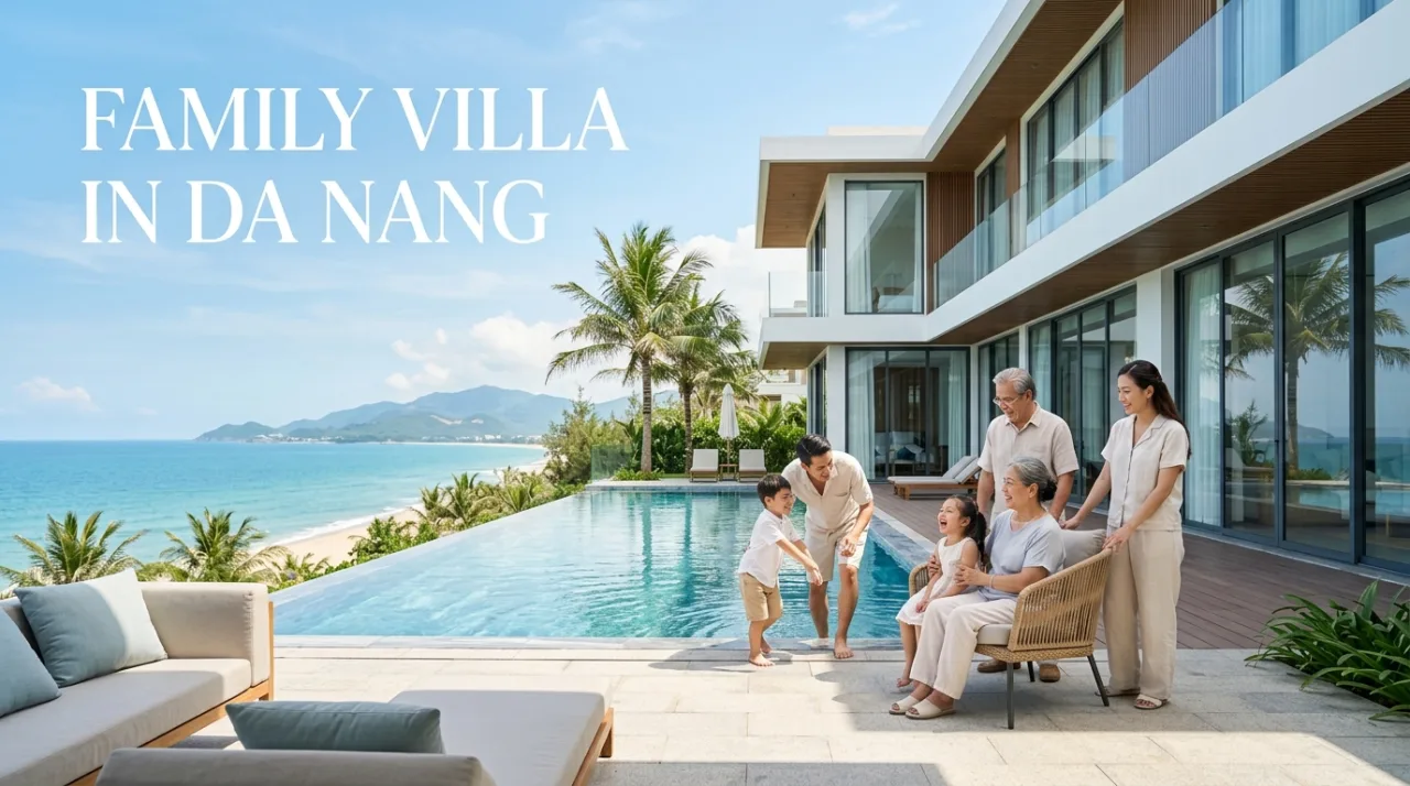 Thuê villa Đà Nẵng cho gia đình: Bảng giá, kinh nghiệm chọn villa và review chi tiết từ Koaniva