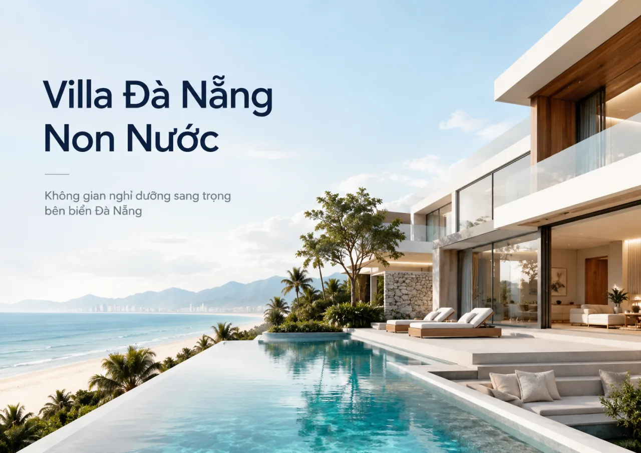 Thuê villa Đà Nẵng Non Nước: Bảng giá, review thực tế và kinh nghiệm chọn villa đẹp