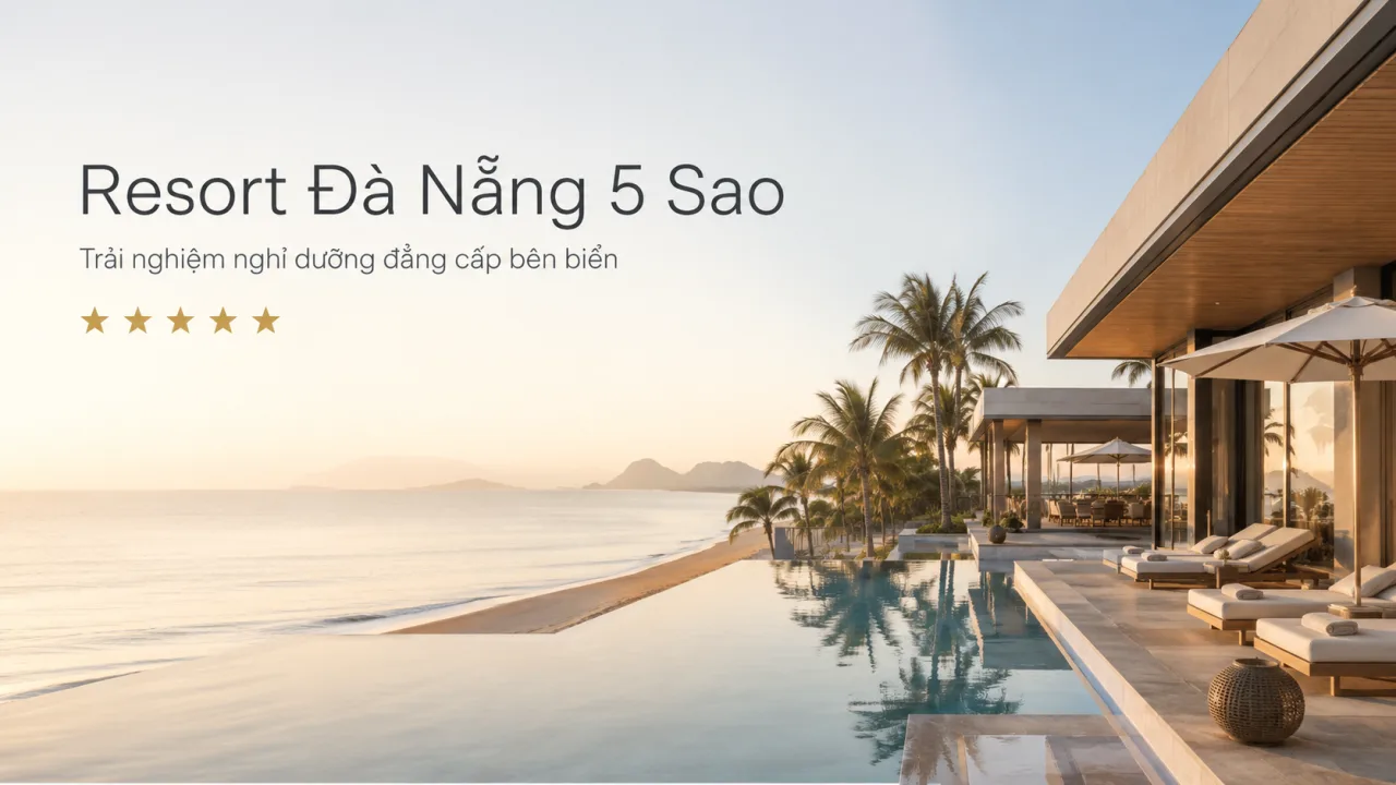 Resort Đà Nẵng 5 sao: Kinh nghiệm chọn nơi nghỉ dưỡng xứng đáng cho kỳ nghỉ trọn vẹn