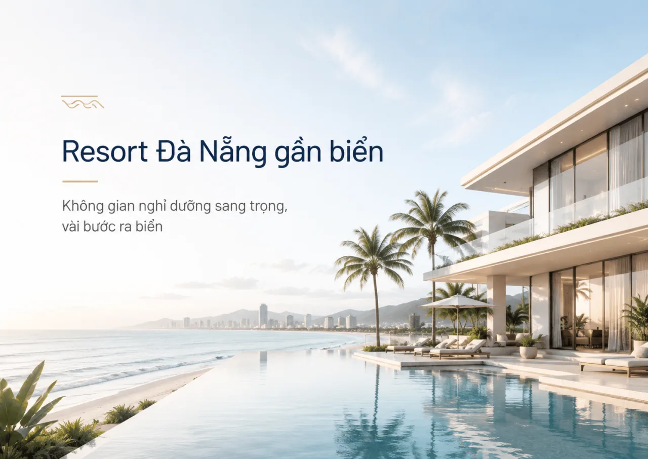 Resort Đà Nẵng gần biển: Kinh nghiệm chọn nơi nghỉ dưỡng đẹp, tiện nghi và đáng tiền