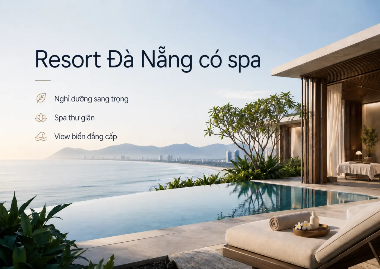Resort Đà Nẵng Có Spa: Chọn Nơi Nghỉ Dưỡng Để Thân Thể Được Nghỉ, Tâm Trí Được Dịu Lại