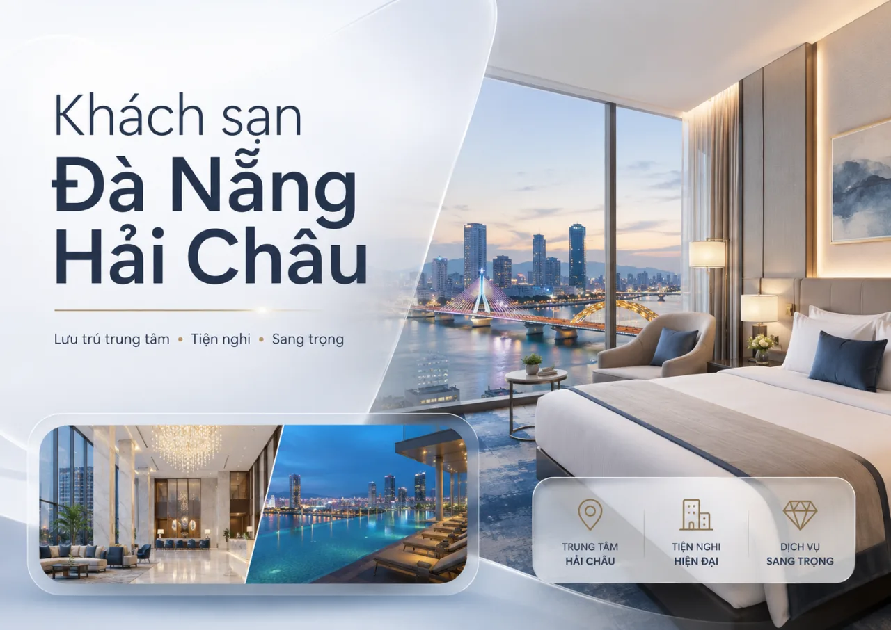Khách sạn Đà Nẵng Hải Châu: Kinh nghiệm chọn nơi ở trung tâm, thuận tiện và đáng tiền