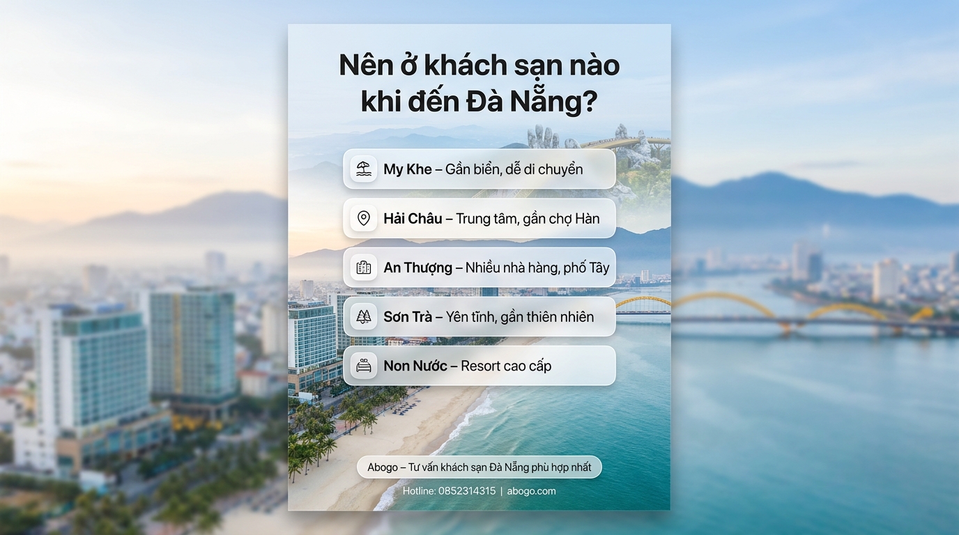 Nên ở khách sạn khu nào Đà Nẵng? Gợi ý chọn khu lưu trú phù hợp từ Koaniva