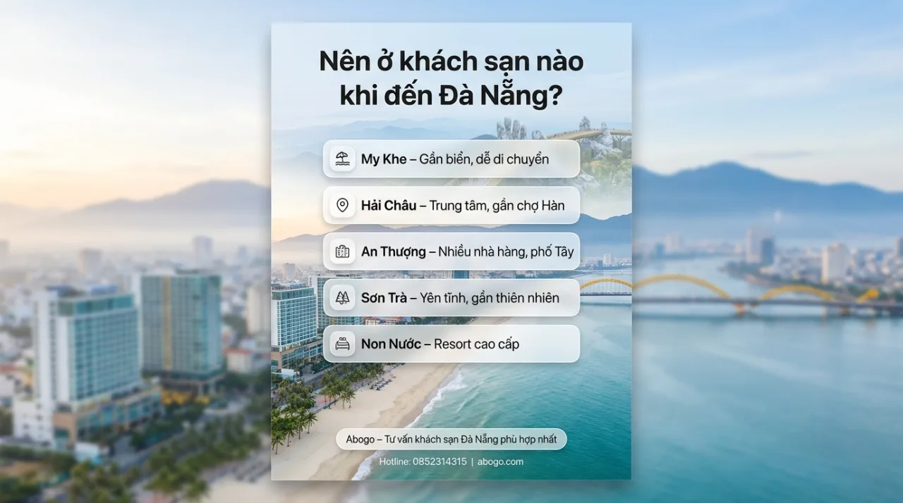 Nên ở khách sạn khu nào Đà Nẵng? Gợi ý chọn khu lưu trú phù hợp từ Koaniva