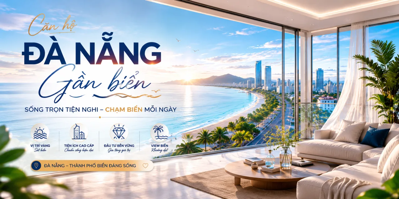 Căn hộ Đà Nẵng gần biển: Lựa chọn tinh tế cho kỳ nghỉ thoải mái, riêng tư và đáng nhớ