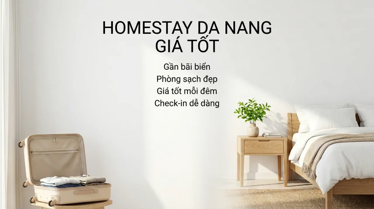 Homestay Đà Nẵng giá rẻ: Kinh nghiệm chọn chỗ ở đẹp, sạch, gần biển và tiết kiệm cùng Koaniva