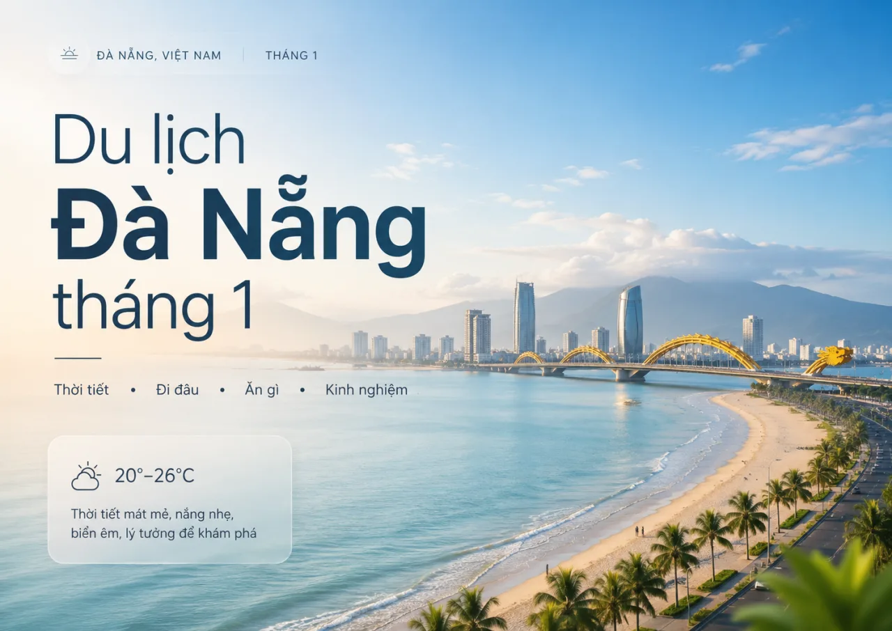 Du Lịch Đà Nẵng Tháng 1: Thời Tiết, Lịch Trình, Ăn Gì, Ở Đâu Và Kinh Nghiệm Đi Tự Túc Từ Koaniva