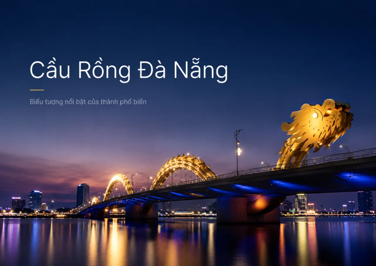Cầu Rồng Đà Nẵng: Biểu tượng rực sáng bên sông Hàn và kinh nghiệm tham quan trọn vẹn
