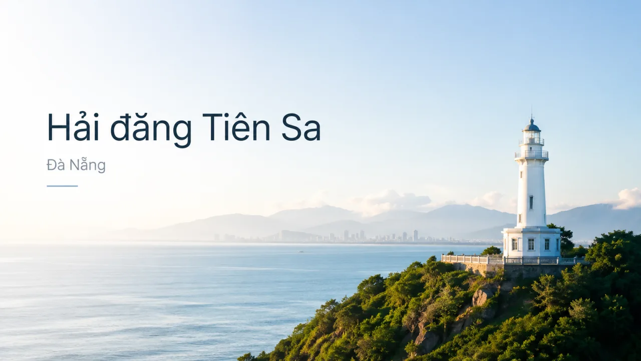 Hải đăng Tiên Sa – Điểm ngắm biển bình yên giữa bán đảo Sơn Trà Đà Nẵng