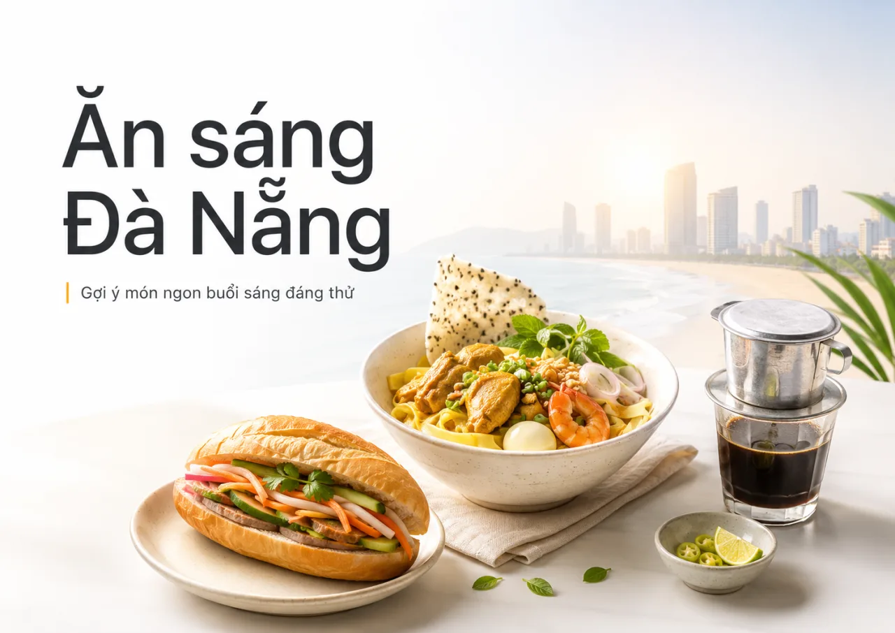 Ăn sáng Đà Nẵng: Gợi ý món ngon, quán dễ đi và kinh nghiệm chọn bữa sáng thật đáng nhớ