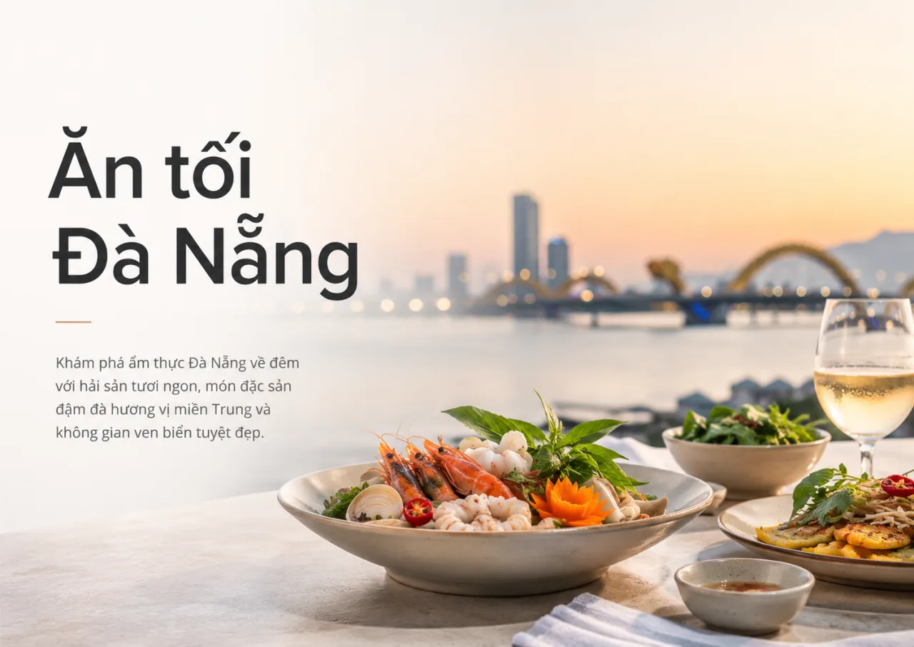 Ăn tối Đà Nẵng: Gợi ý món ngon, khu vực nên đi và cách chọn quán phù hợp nhất
