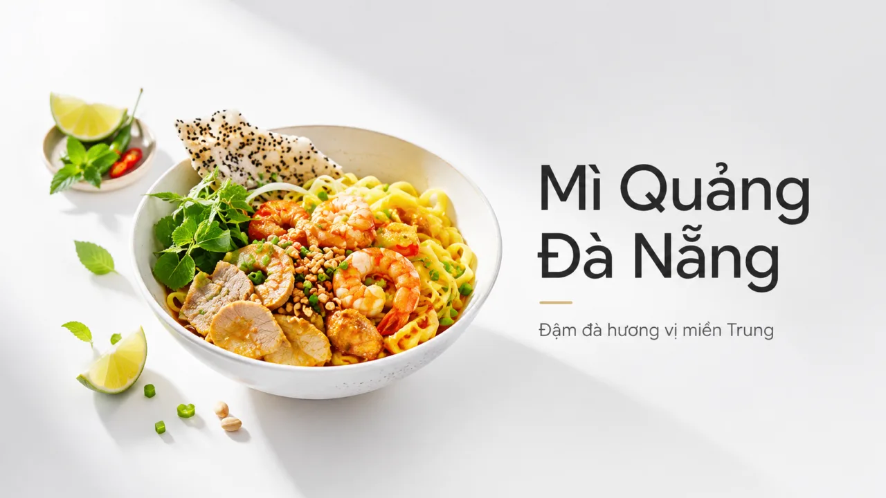 Mì Quảng Đà Nẵng: Ăn ở đâu ngon, gọi món gì và vì sao ai đến Đà Nẵng cũng nên thử?