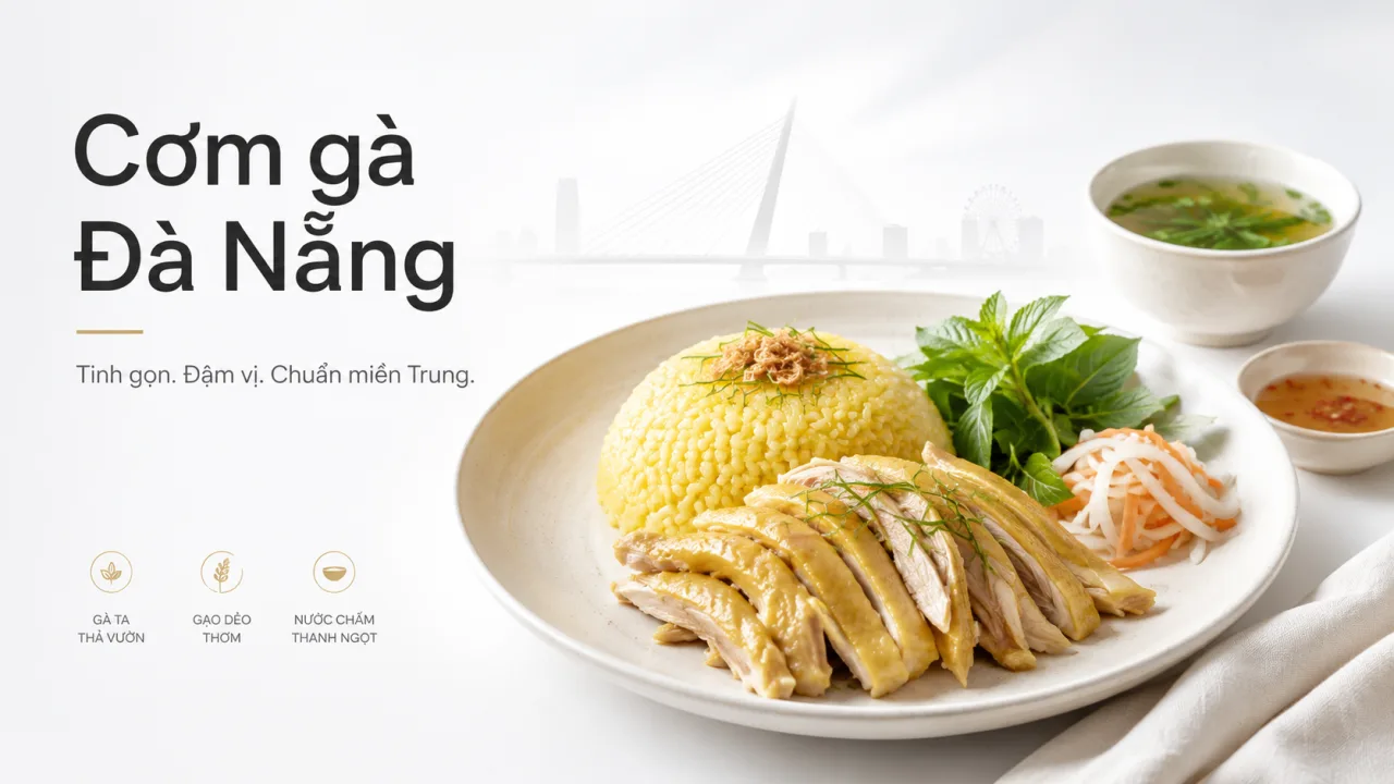 Cơm gà Đà Nẵng: Món ngon giản dị khiến nhiều du khách nhớ mãi