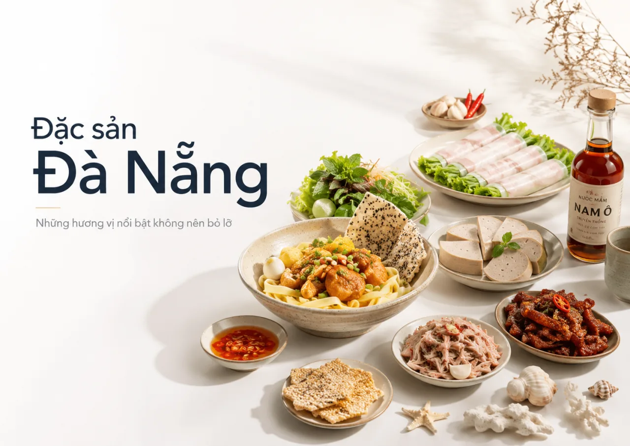 Đặc sản Đà Nẵng: Ăn gì, mua gì làm quà để mang trọn hương vị miền Trung về nhà?