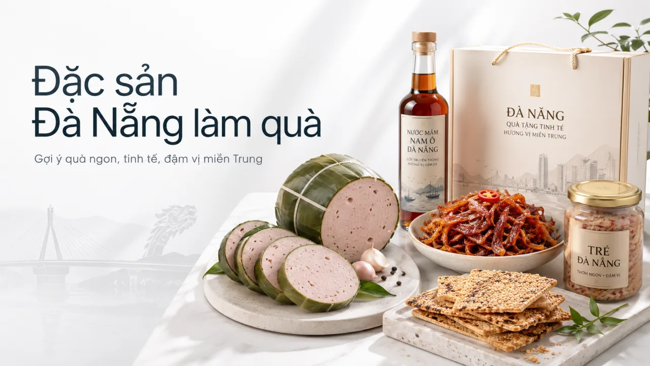 Đặc sản Đà Nẵng làm quà: Gợi ý món ngon, dễ mang, ý nghĩa cho người thân