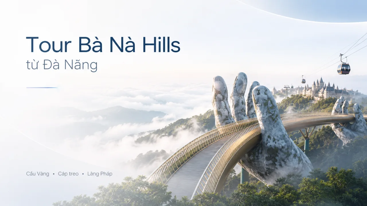Tour Bà Nà Hills từ Đà Nẵng: Hành trình chạm mây, chạm vào những khoảnh khắc đáng nhớ