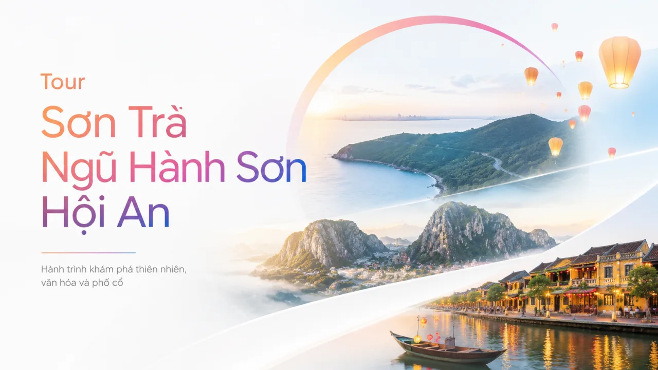 Tour Sơn Trà Ngũ Hành Sơn Hội An – Một ngày đi qua thiên nhiên, tâm linh và di sản cùng Koaniva