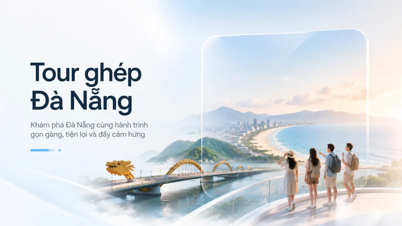 Tour ghép Đà Nẵng – Đi ít người vẫn vui, chi phí nhẹ hơn, trải nghiệm đủ đầy hơn