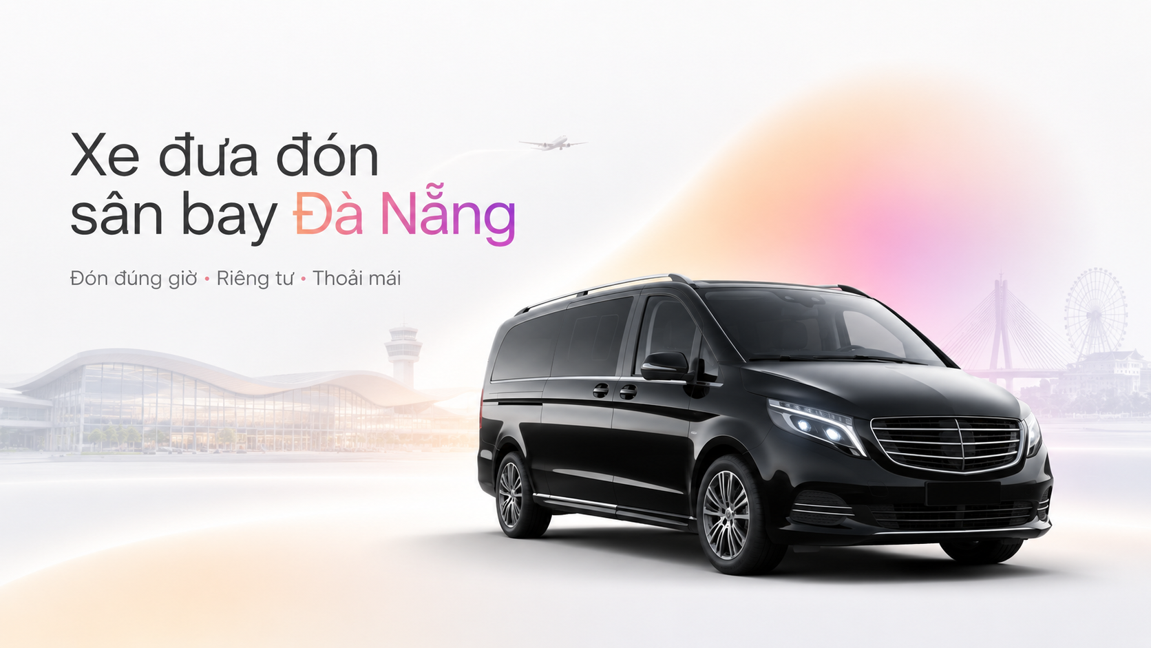 Xe đưa đón sân bay Đà Nẵng: Đặt xe riêng an tâm, đúng giờ, giá minh bạch cùng Koaniva