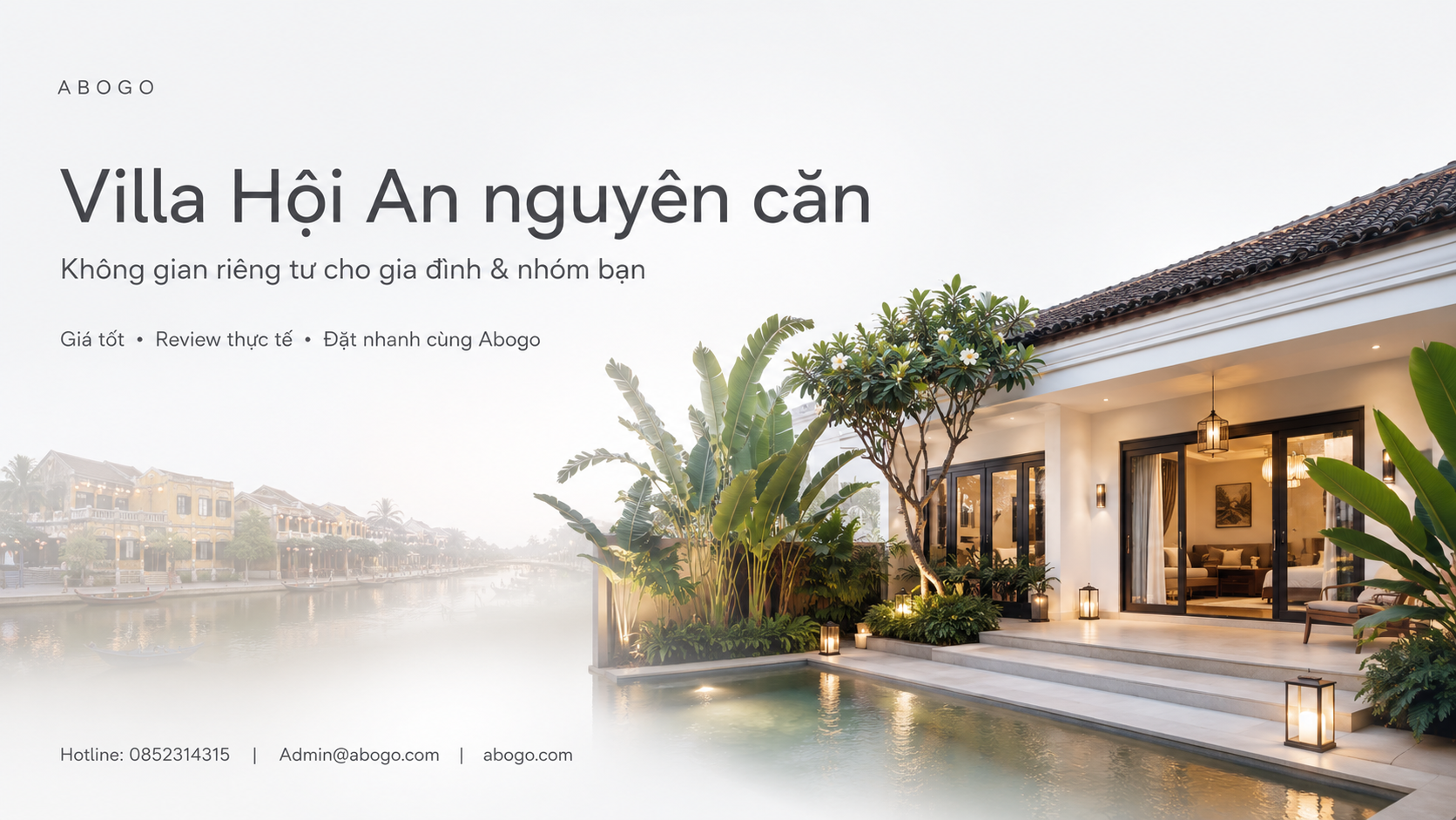 Villa Hội An Nguyên Căn – Không Gian Riêng Tư Cho Kỳ Nghỉ Trọn Vẹn Cùng Gia Đình Và Nhóm Bạn