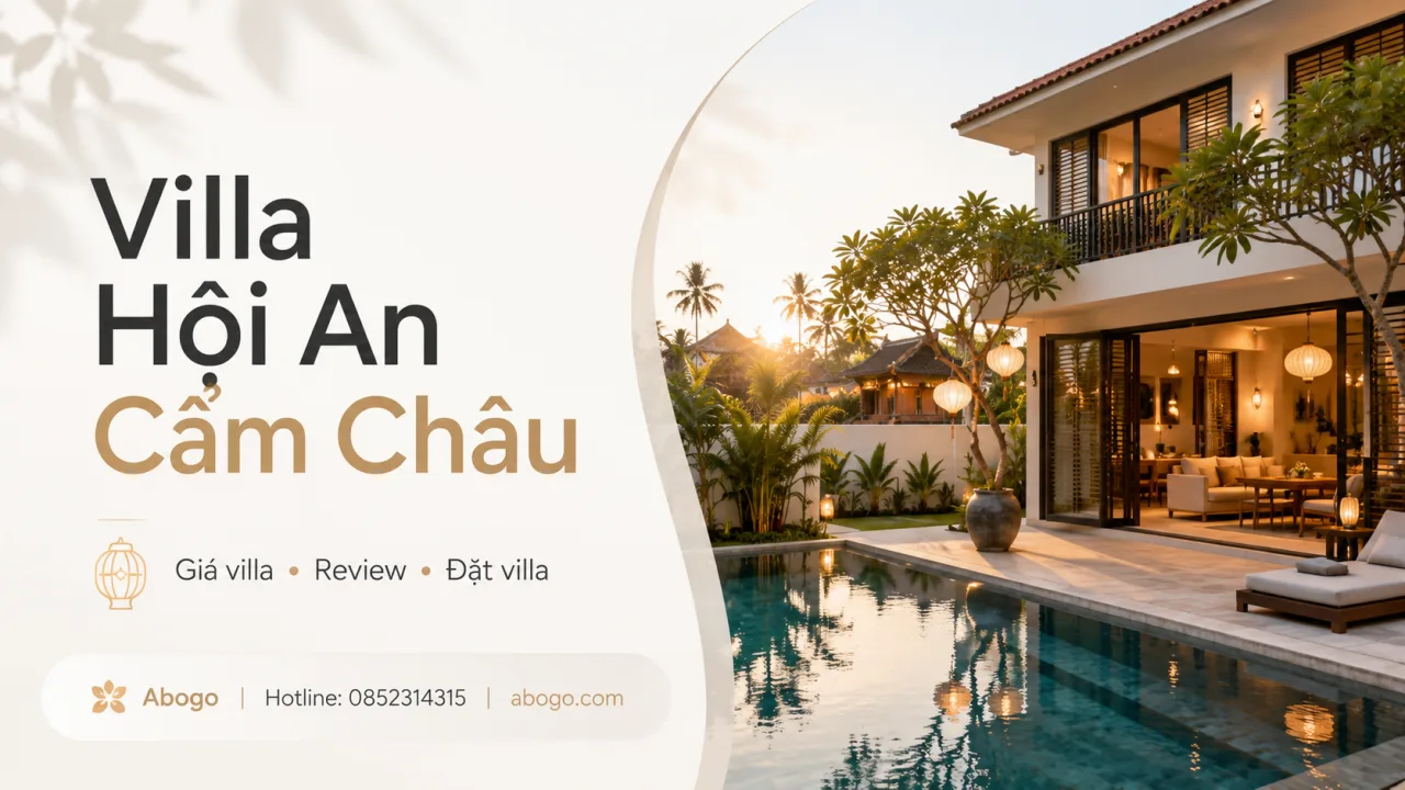 Villa Hội An Cẩm Châu – Review Kinh Nghiệm Đặt Villa, Bảng Giá Và Cách Chọn Nơi Nghỉ Phù Hợp