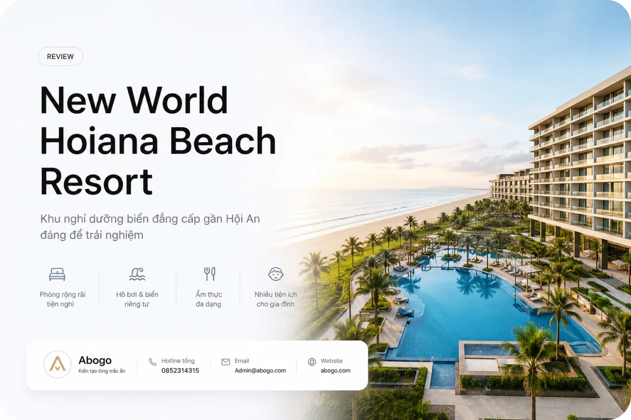 Review New World Hoiana Beach Resort: Khu nghỉ dưỡng biển đáng ở cho gia đình, cặp đôi và nhóm bạn
