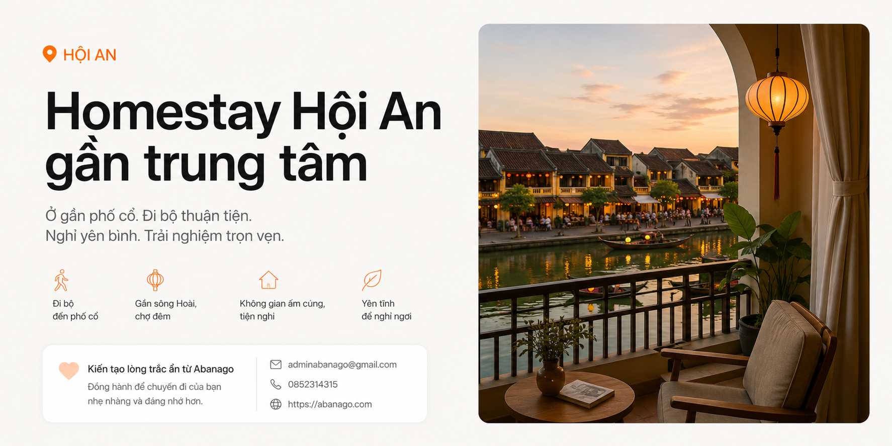 Homestay Hội An gần trung tâm: Chọn nơi ở đủ gần phố cổ, đủ yên để nghỉ thật sâu