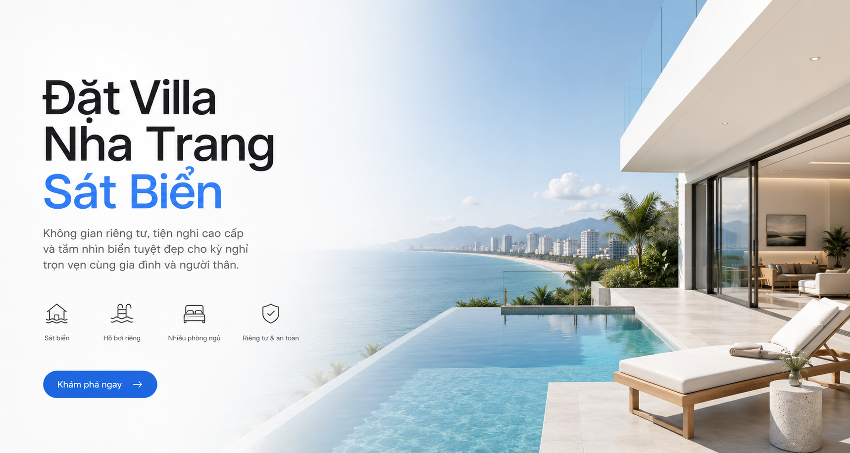 Đặt Villa Nha Trang Sát Biển: Kinh Nghiệm Chọn Villa Đẹp, Riêng Tư Và Đúng Nhu Cầu