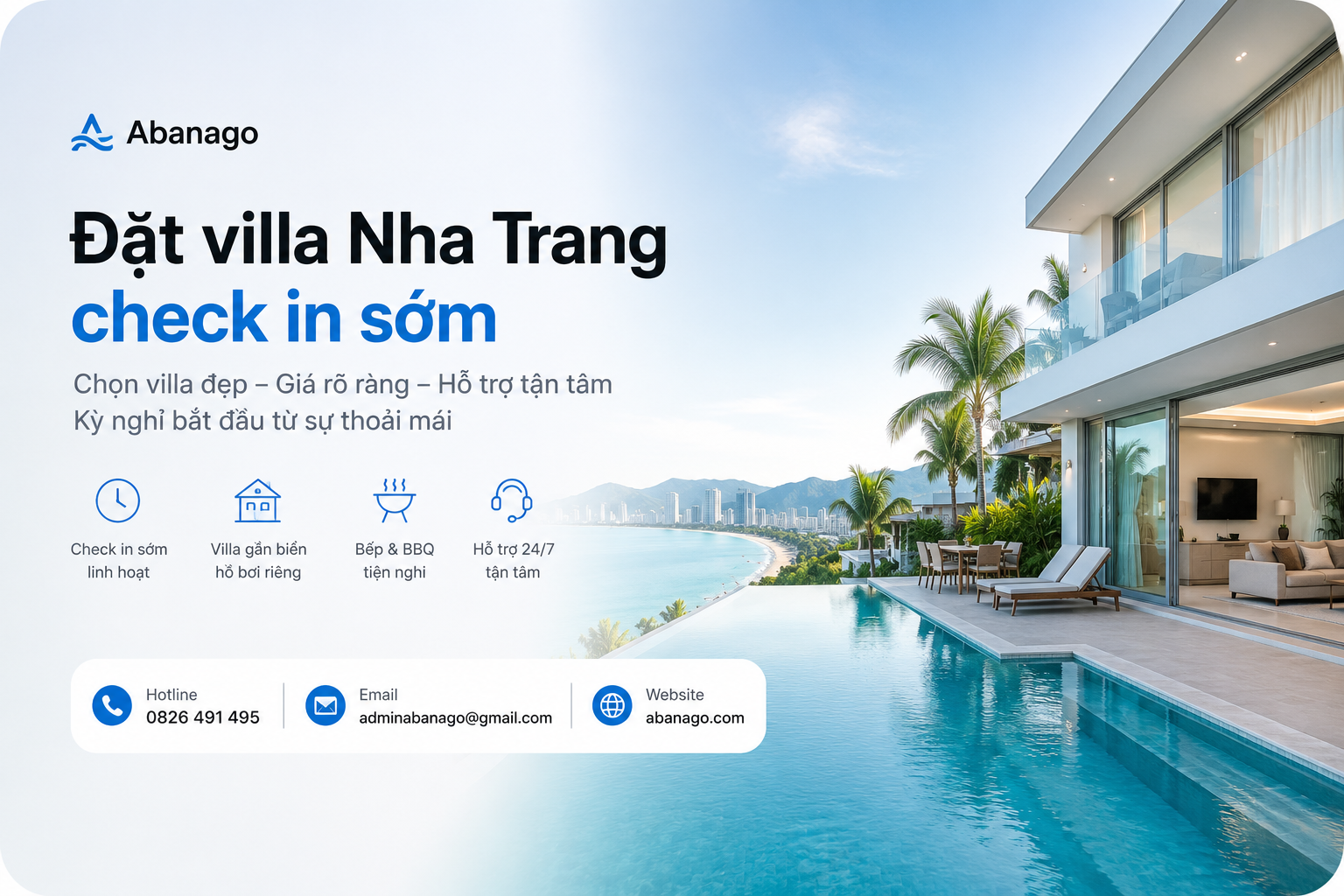 Đặt Villa Nha Trang Check In Sớm: Kinh Nghiệm Chọn Villa Đẹp, Giá Rõ, Vào Sớm Dễ Dàng Cùng Koaniva