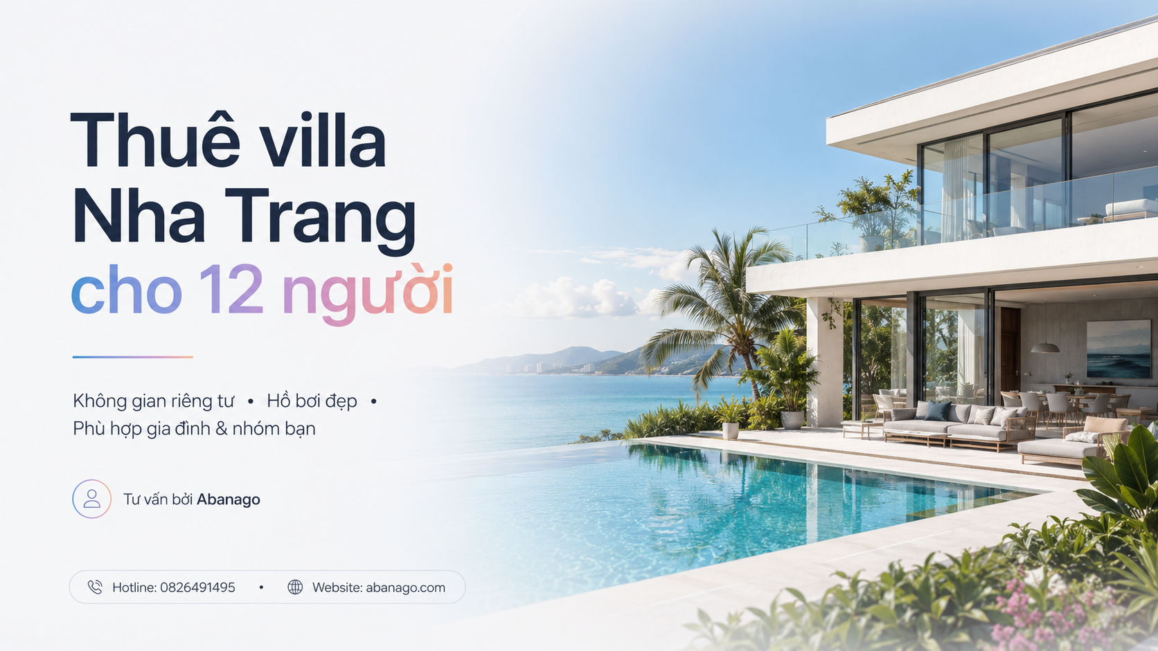 Thuê Villa Nha Trang Cho 12 Người: Kinh Nghiệm Chọn Villa Đẹp, Riêng Tư, Đúng Nhu Cầu Cùng Koaniva