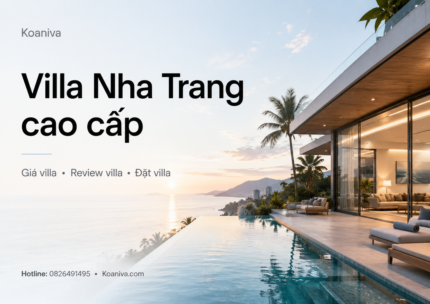 Villa Nha Trang cao cấp: Bảng giá, kinh nghiệm review và cách đặt villa phù hợp