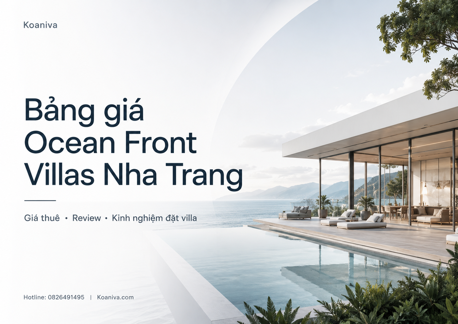 Bảng Giá Ocean Front Villas Nha Trang: Giá Thuê, Review Và Kinh Nghiệm Đặt Villa