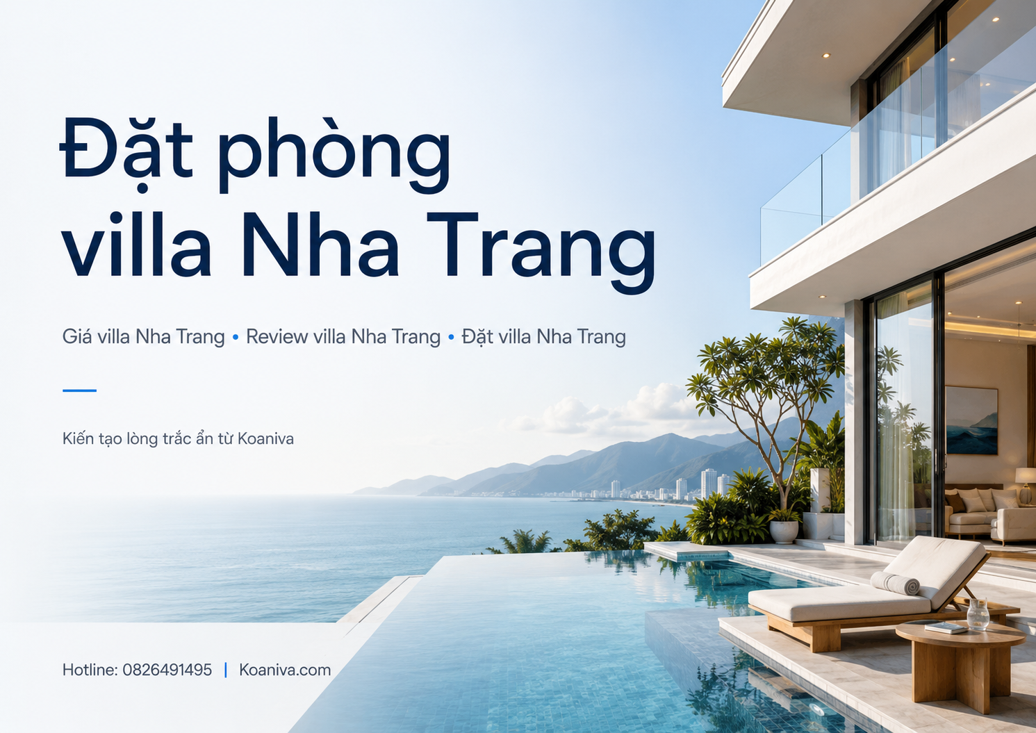 Đặt phòng villa Nha Trang: Kinh nghiệm chọn villa đẹp, giá phù hợp và an tâm hơn
