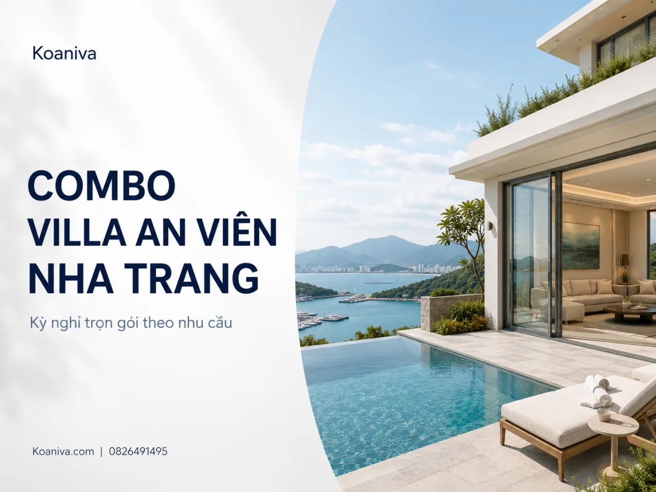 Combo villa An Viên Nha Trang trọn gói, tiện lợi