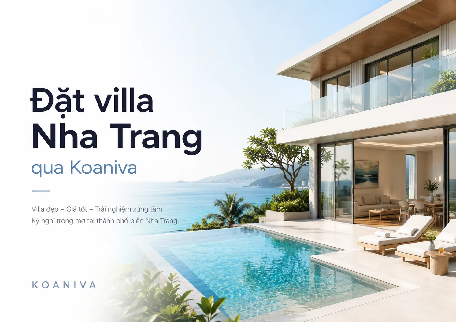 Đặt villa Nha Trang qua Koaniva: Tìm đúng căn, đúng nhu cầu, an tâm cho cả hành trình