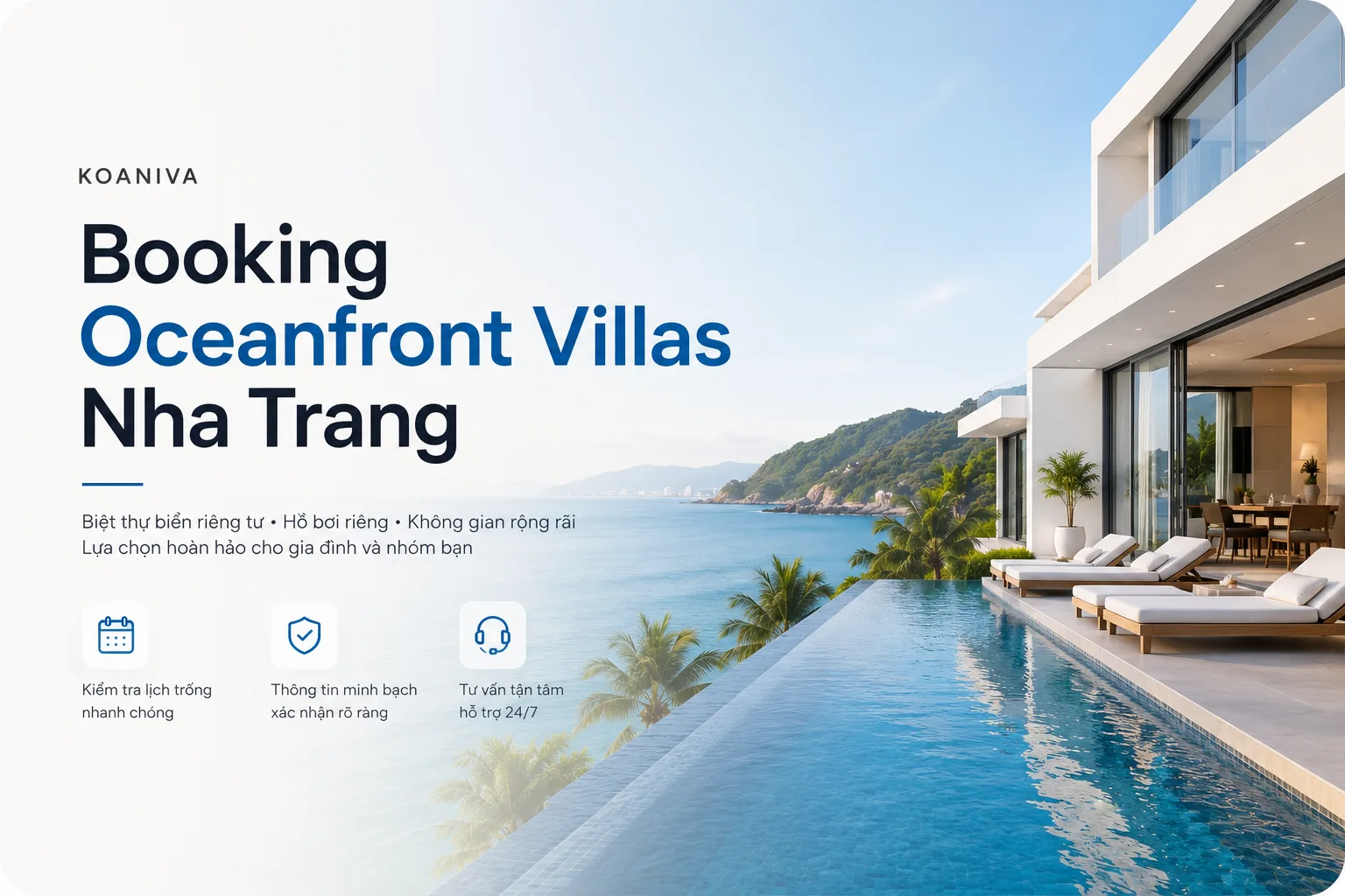 Booking Oceanfront Villas Nha Trang | Kiểm tra lịch và giá nhanh