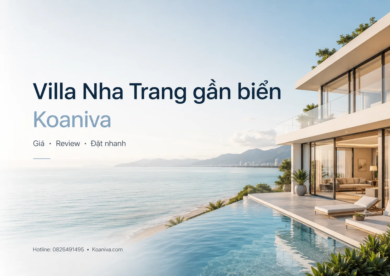 Villa Nha Trang Gần Biển Koaniva – Giá, Review Và Đặt Phòng Minh Bạch